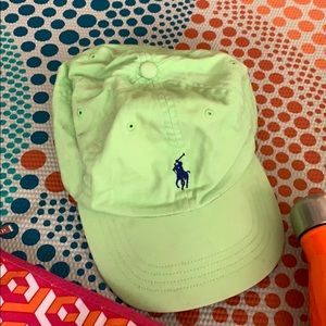 4/$20 Green Ralph Lauren polo baseball hat
